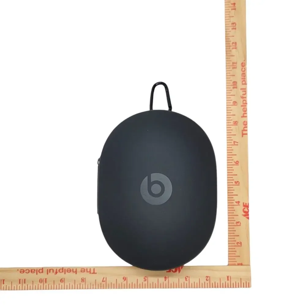 Beats by Dre Studio Solo Wireless Headphones Black Hard Travel Carrying Case